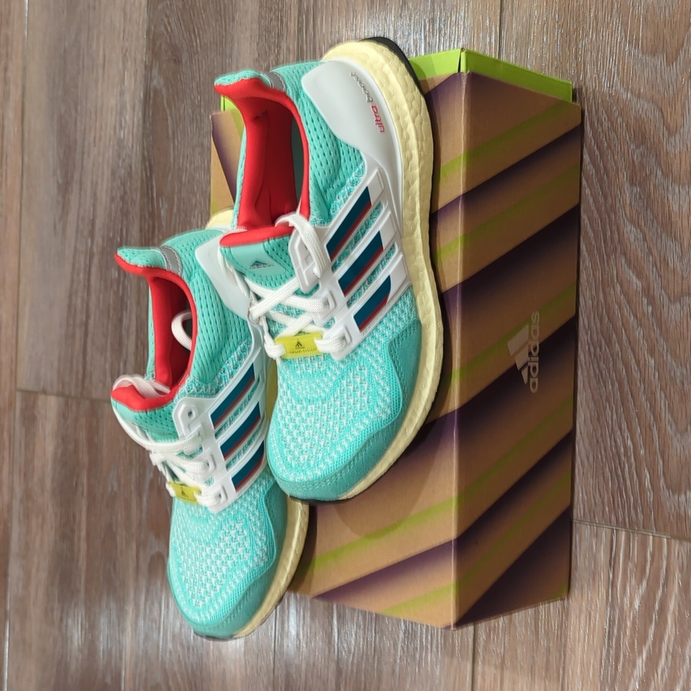 Adidas Ultra boost 1.0 DNA in  Bahia Mint/Eqt Green/Cloud White color - NWT